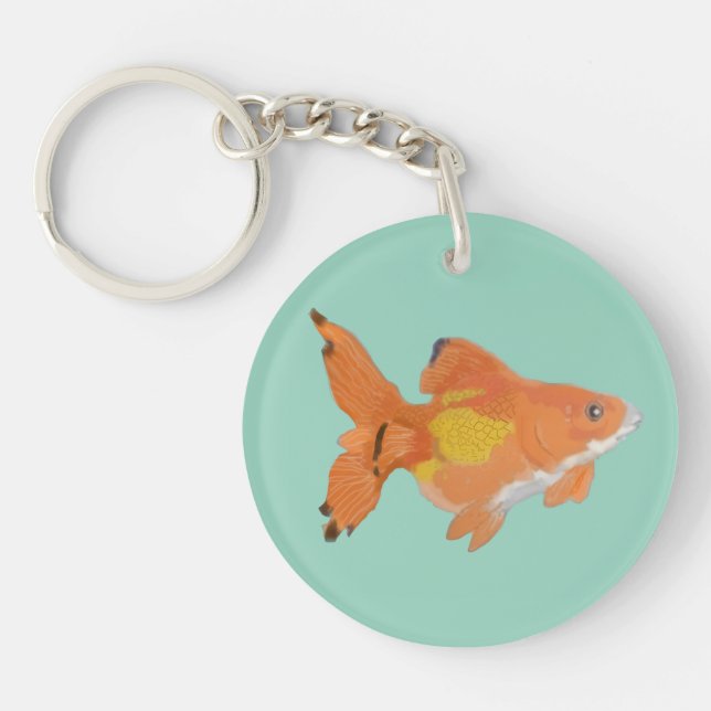 Goldfish Schlüsselanhänger (Vorderseite)