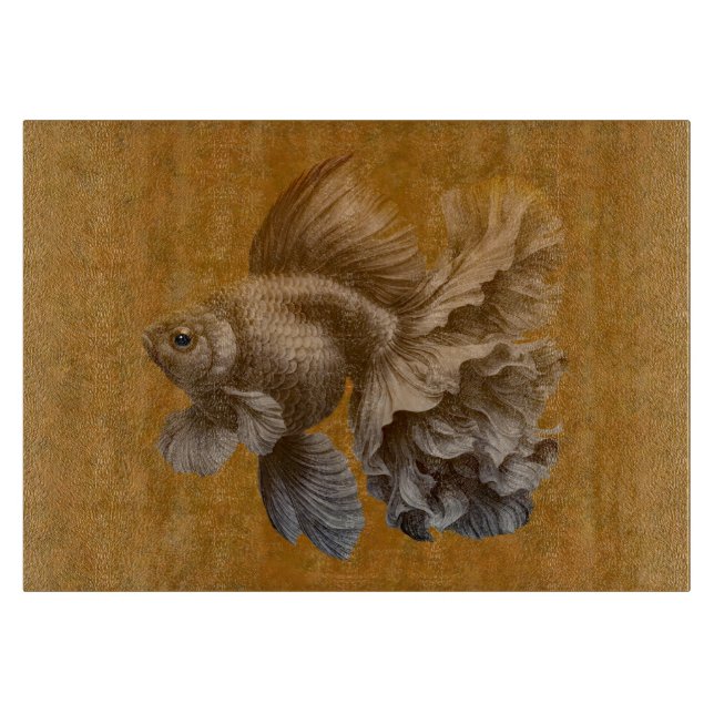 Goldfish Schneidebrett (Vorderseite)