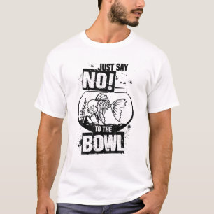 Goldfish-Schüssel Tropenfischfänger T-Shirt