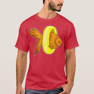 Goldfish schwimmen Lifebuoy T-Shirt