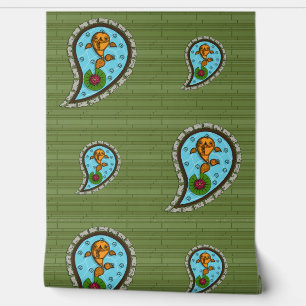 Goldfish skalieren tapete