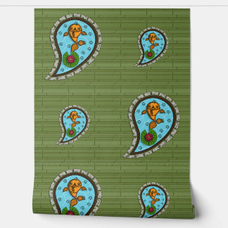 Goldfish skalieren tapete