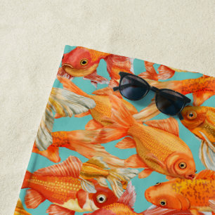 Goldfish Strandtuch