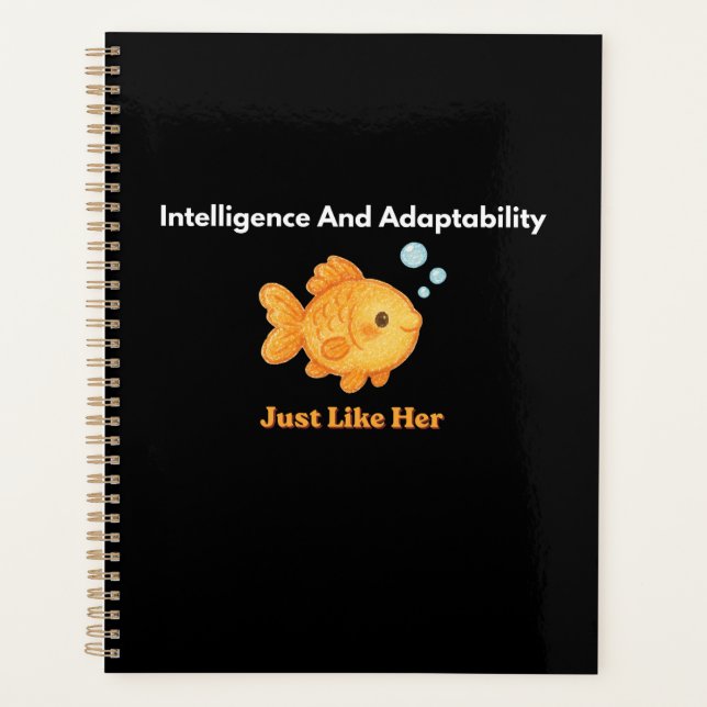Goldfish Swim - Intelligence and Adaptability Planer (Vorderseite)