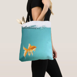 Goldfish-Taschen-Tasche ganz über Druck