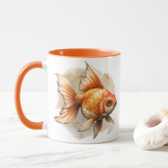 Goldfish Tasse (Mit Donut)