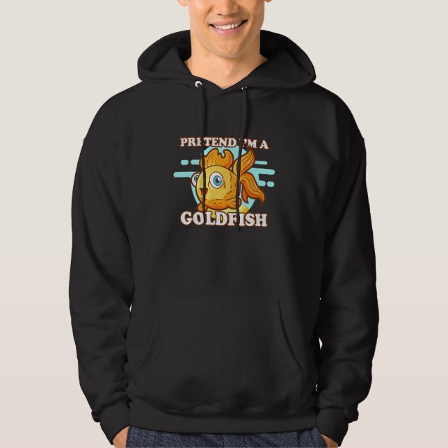 Goldfish täuschen im Fanatic-Tank Hoodie (Vorderseite)