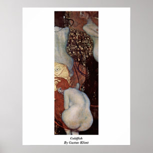 Goldfish von Gustav Klimt Poster