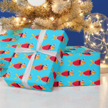 Goldfish Weihnachtswackelpapier