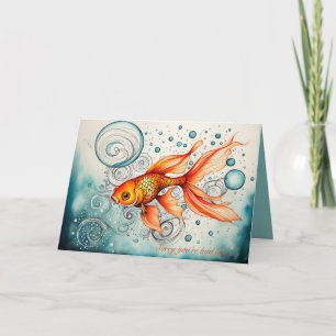 Goldfish wird gut karte