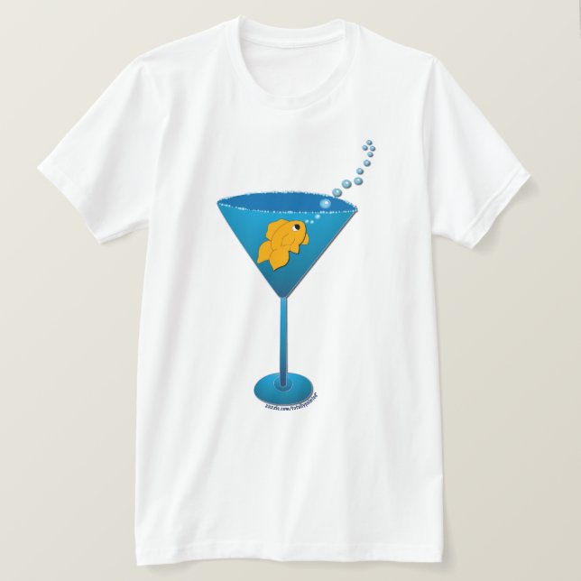 Goldfishtini T-Shirt (Design vorne)