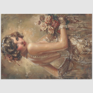 Goldflapper Seidenpapier