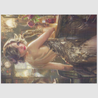 Goldflapper Seidenpapier