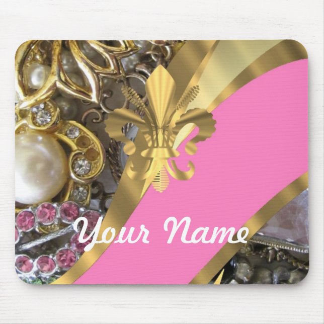 Goldfliege de lys mousepad (Vorne)