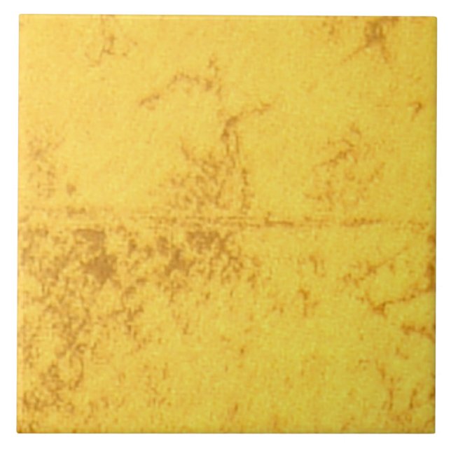 Goldfliese Fliese (Vorderseite)