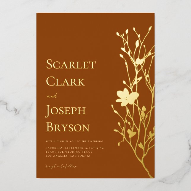 Goldflorengräber im Tessin Folieneinladung (Vorderseite)