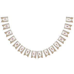 Goldflorenjagdflagge Wimpelkette