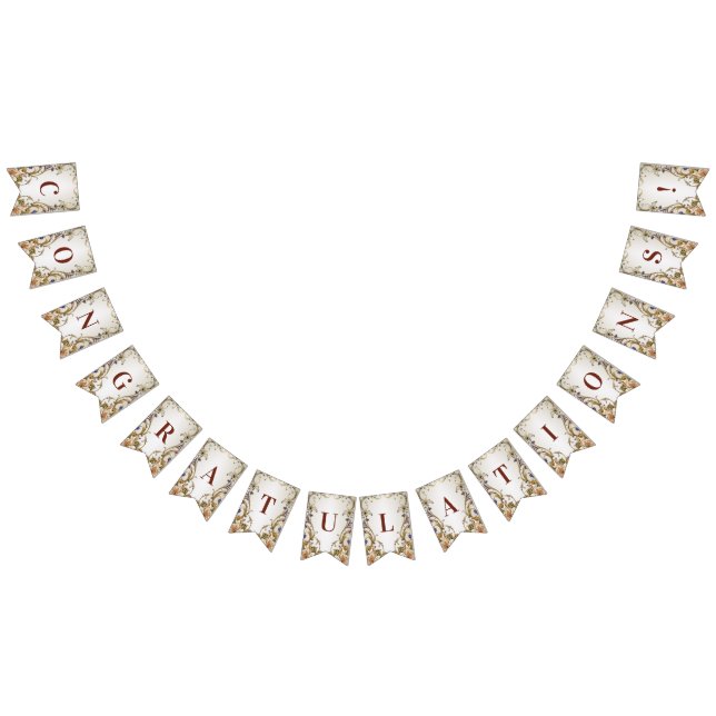 Goldflorenjagdflagge Wimpelkette (Alle)