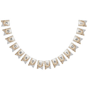 Goldflorenjagdflagge Wimpelkette