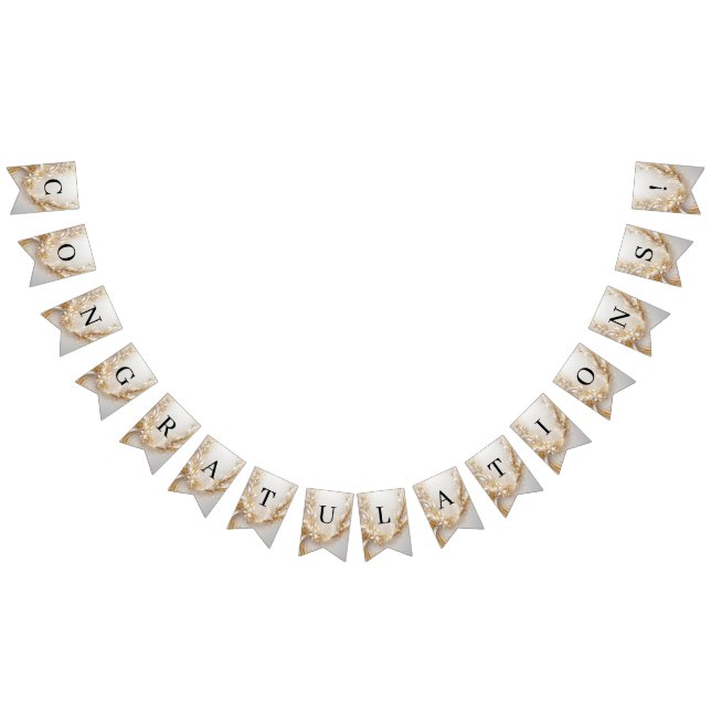 Goldflorenjagdflagge Wimpelkette (Alle)