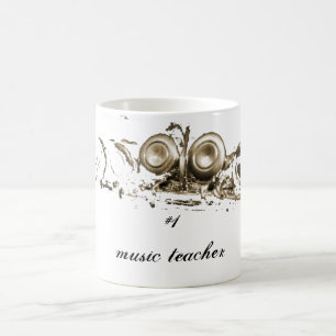 Goldflöte, Lehrer der Musik #1 Tasse