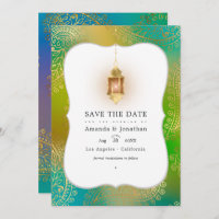 Goldfoil Arabian Bollywood Wedding Foto Rette The