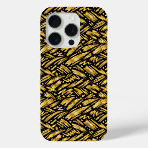 Goldfolie abstraktes Muster Case-Mate iPhone Hülle
