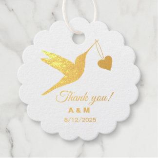 Goldfolie für Hummingbird Geschenkanhänger