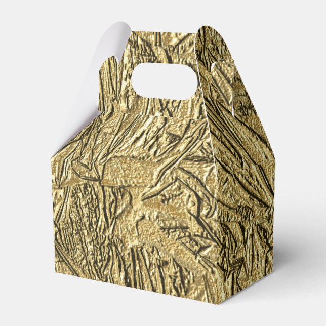 Goldfolie Geschenkschachtel (Vorderseite)