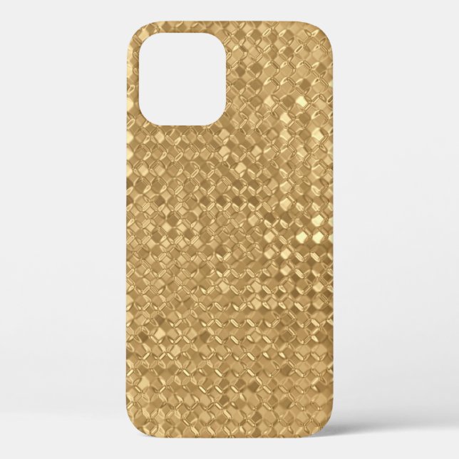 Goldfolie, Glitzer nahtlose Textur. Case-Mate iPhone Hülle (Rückseite)