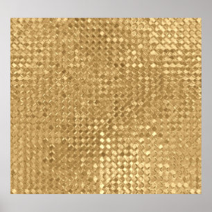 Goldfolie, Glitzer nahtlose Textur. Poster