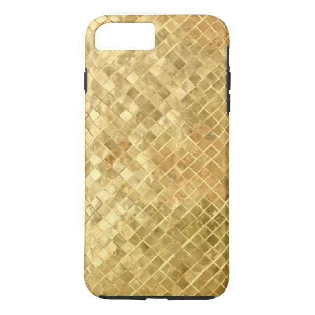 Goldfolie iPhone 7 Plusfall Case-Mate iPhone Hülle (Rückseite)