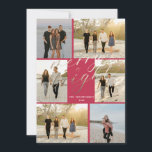 Goldfolie mit rosa Kariert Merry und Helle Feiertagskarte<br><div class="desc">Freuen Sie sich auf eine lebhafte Weihnachtskollektion mit einem farbenfrohen rosa und roten karierten Design. Diese spielerische und moderne Kollektion bringt eine frische Drehung zu den traditionellen Feiertagsgruessen,  die sich perfekt für festliche Ansammlungen und fröhliche Feiern eignen. Individuell gestalten,  um ein einzigartiges und fröhliches Urlaubserlebnis zu schaffen!</div>