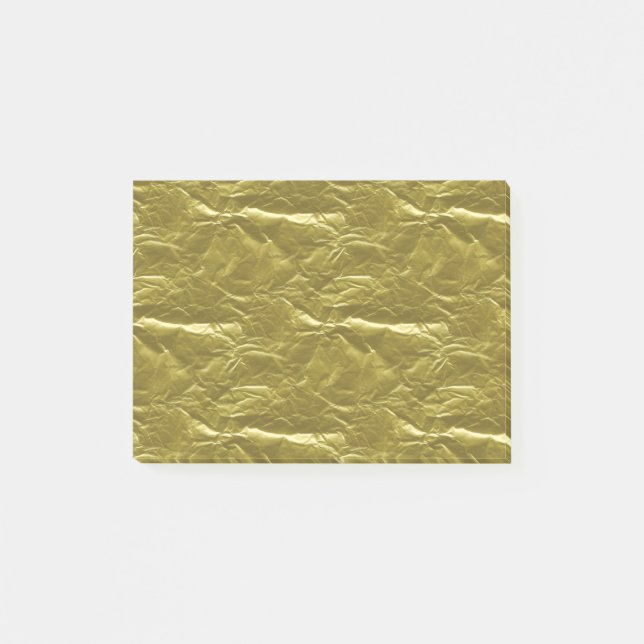 Goldfolie Post-it Klebezettel (Vorderseite)