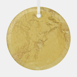 Goldfolie: Shiny Abstrakt Texture Ornament Aus Glas