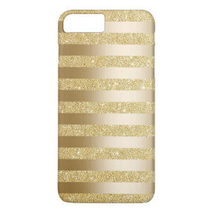 Goldfolie Stripes Imitat-Glitzer iPhone 7 Case-Mate iPhone Hülle