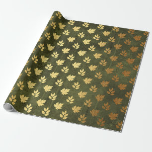 Goldfolie Thanksgiving Geschenkpapier