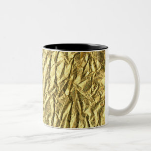 Goldfolie Zweifarbige Tasse