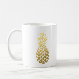 Goldfolien-Ananas-Kaffee-Tasse Tasse