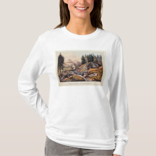 Goldförderung in Kalifornien T-Shirt