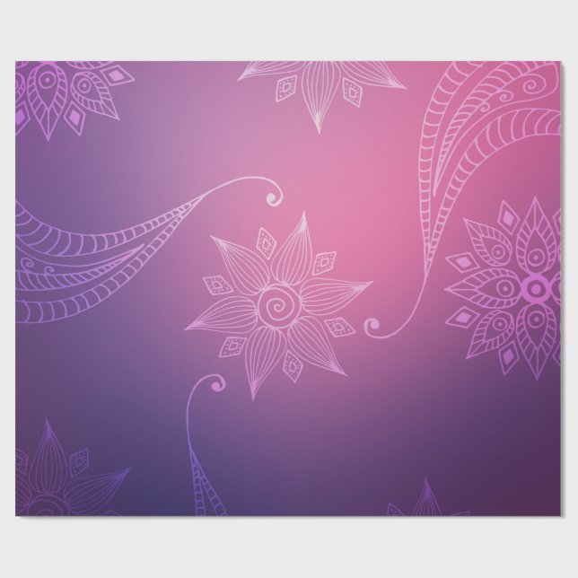 Goldfresser Arabian Bollywood Geschenkpapier (Flach)