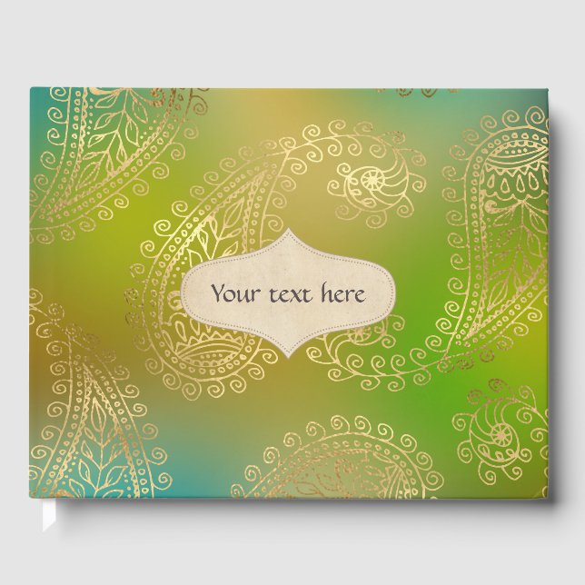 Goldfresser Arabian Gästebuch (Vorderseite)