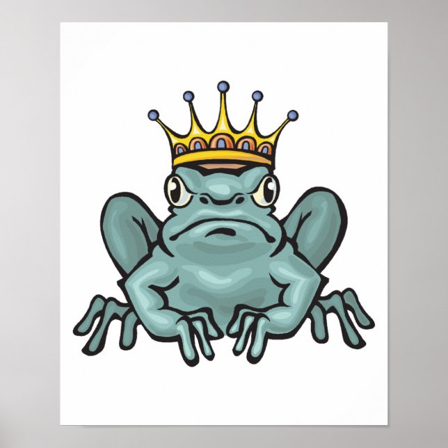 Goldfrosch Poster (Vorne)