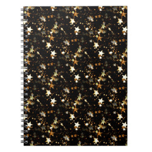 Goldgalaxie Notizblock