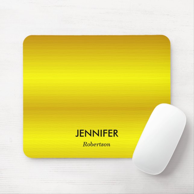 Goldgefälle bei individuelle Name Mousepad (Mit Mouse)