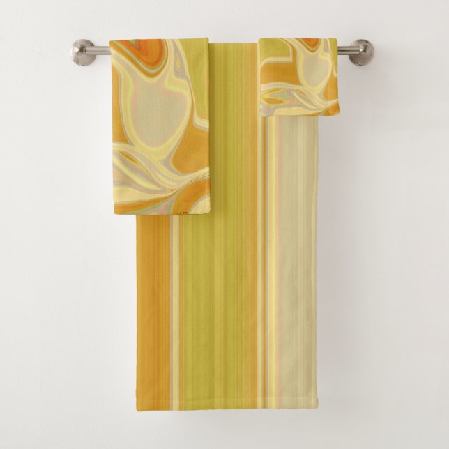 Goldgelb Badhandtuch Set (Insitu)