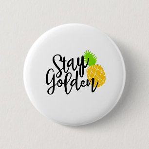 goldgelb bleibe button