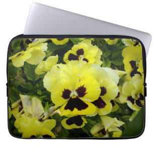 goldgelbe Stiefmütterchen, Laptopschutzhülle