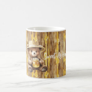 Goldgelber Honigbär Kaffeetasse