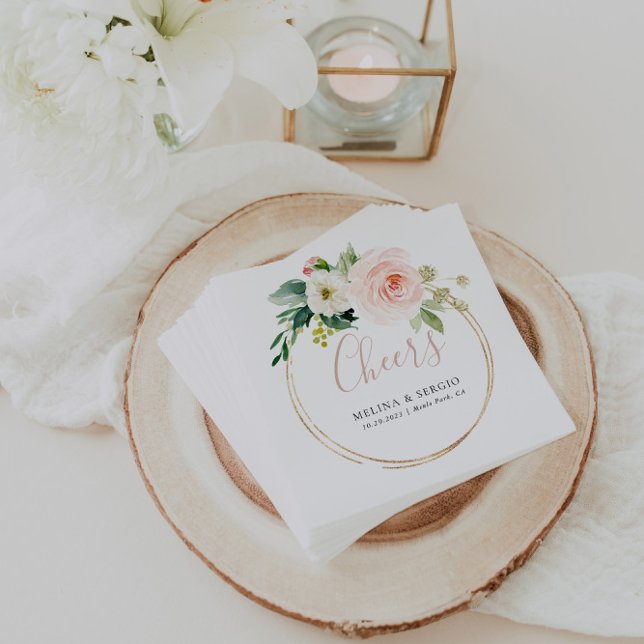 Goldgeometrische Fall-Blume Serviette (Von Creator hochgeladen)